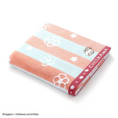 Japan Chiikawa Bath Towel - Chiikawa : Bee Pink