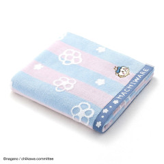 Japan Chiikawa Bath Towel - Hachiware : Bee Pink