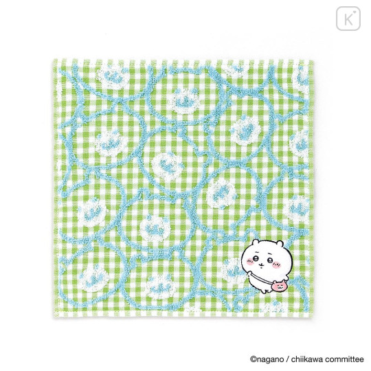 Japan Chiikawa Handkerchief - Chiikawa : Pochette Green - 1