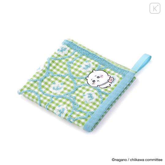 Japan Chiikawa Wash Towel - Chiikawa : Pochette Green - 2