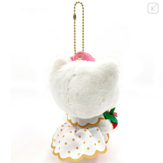 Japan Sanrio Mascot Holder - Hello Kitty : Strawberry Newspaper 50th Anniversary - 2