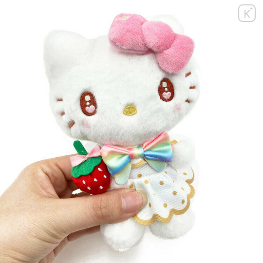 Japan Sanrio Mascot Holder - Hello Kitty : Strawberry Newspaper 50th Anniversary - 3