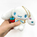 Japan Sanrio Mascot Holder - Cinnamoroll : 50th Anniversary Strawberry Newspaper - 3