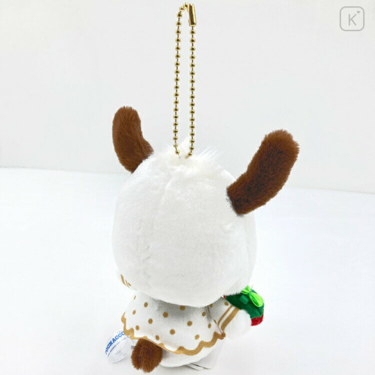 Japan Sanrio Mascot Holder - Pochacco : Strawberry Newspaper 50th Anniversary - 2