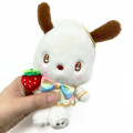 Japan Sanrio Mascot Holder - Pochacco : Strawberry Newspaper 50th Anniversary - 3
