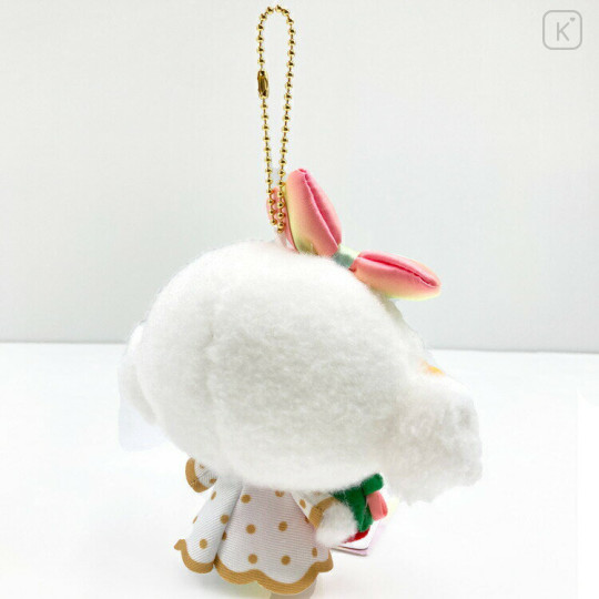 Japan Sanrio Mascot Holder - Cogimyun : 50th Anniversary Strawberry Newspaper - 2