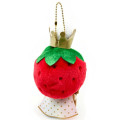Japan Sanrio Mascot Holder - Strawberry King : 50th Anniversary Strawberry Newspaper - 2