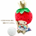 Japan Sanrio Mascot Holder - Strawberry King : 50th Anniversary Strawberry Newspaper - 3
