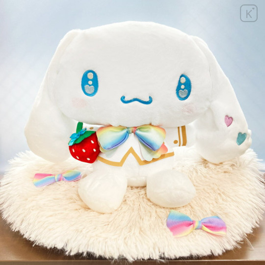 Japan Sanrio Plush Toy (M) - Cinnamoroll : Strawberry Newspaper 50th Anniversary - 1