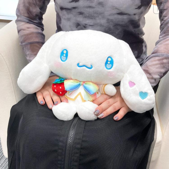 Japan Sanrio Plush Toy (M) - Cinnamoroll : Strawberry Newspaper 50th Anniversary - 4
