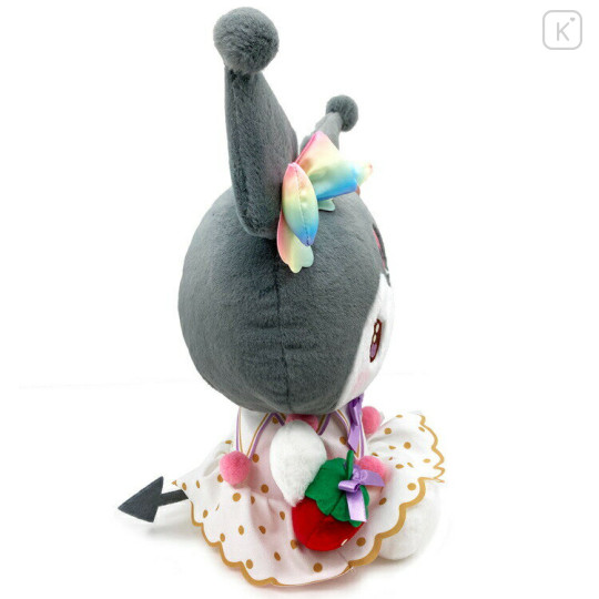 Japan Sanrio Plush Toy (M) - Kuromi : Strawberry Newspaper 50th Anniversary - 2