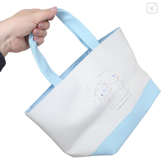 Japan Sanrio Insulated Cooler Lunch Bag - Cinnamoroll : Friend Hug - 2