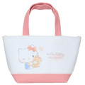 Japan Sanrio Insulated Cooler Lunch Bag - Hello Kitty & Tiny Chum : Friend Hug - 1