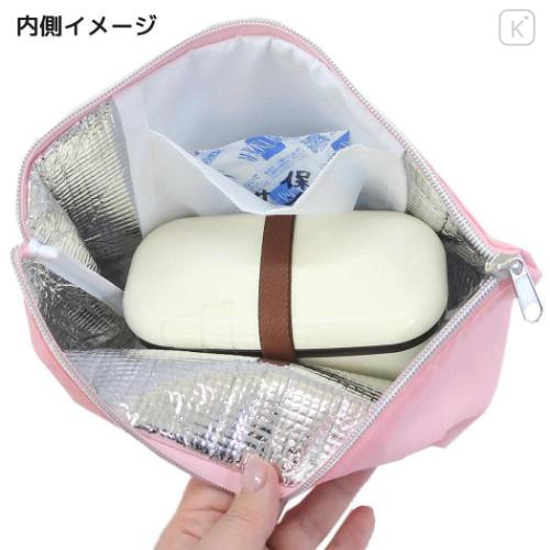 Japan Sanrio Insulated Cooler Lunch Bag - Hello Kitty & Tiny Chum : Friend Hug - 4
