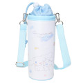 Japan Sanrio Insulated Cooler Plastic Bottle Holder - Cinnamoroll : Friend Hug - 1