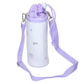 Japan Sanrio Insulated Cooler Plastic Bottle Holder - Kuromi : Friend Hug - 2
