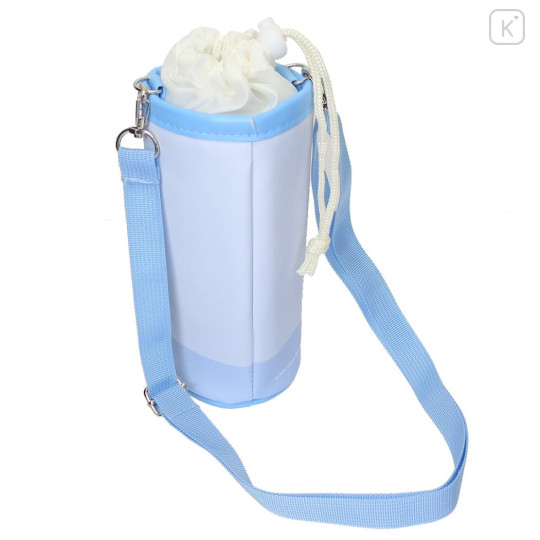 Japan Peanuts Insulated Cooler Plastic Bottle Holder - Snoopy : Dessert Time Blue - 2