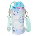 Japan Mochimochi Panda Insulated Cooler Plastic Bottle Holder - Turquoise - 1