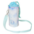Japan Mochimochi Panda Insulated Cooler Plastic Bottle Holder - Turquoise - 2