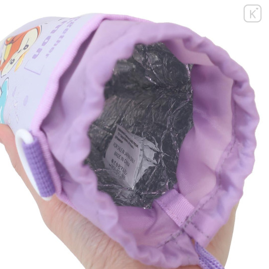 Japan Pokemon Insulated Cooler Plastic Bottle Holder - Purple - 3