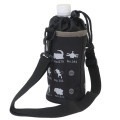 Japan Pokemon Insulated Cooler Plastic Bottle Holder - Silhouette Black White - 2