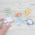 Japan Pokemon Acrylic Clip - Pikachu : Dessert Time - 2