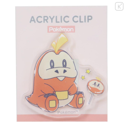 Japan Pokemon Acrylic Clip - Fuecoco : Dessert Time - 1
