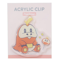 Japan Pokemon Acrylic Clip - Fuecoco : Dessert Time
