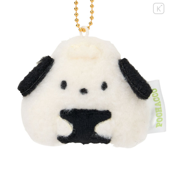 Japan Sanrio Mascot Holder - Pochacco : Rice Ball - 2