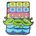 Japan Disney Big Vinyl Sticker - Toy Story Little Green Men Aliens : Oh - 1