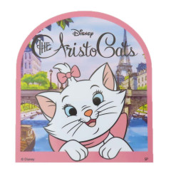 Japan Disney Big Vinyl Sticker - Marie : Paris