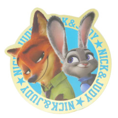 Japan Disney Big Vinyl Sticker - Zootopia : Best