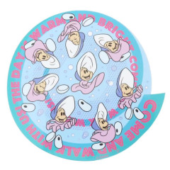 Japan Disney Big Vinyl Sticker - Alice in Wonderland : Young Oyster
