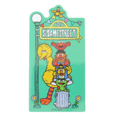 Japan Sesame Street Vinyl Sticker - Friends Green