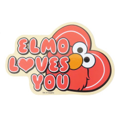 Japan Sesame Street Vinyl Sticker - Elmo Loves You