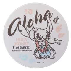 Japan Disney Mouse Pad - Stitch : Hula Dance Blue Hawaii