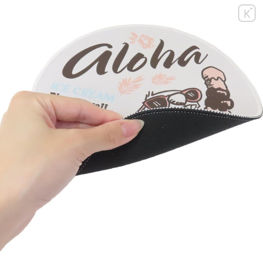 Japan Disney Mouse Pad - Stitch : Ice Cream Blue Hawaii - 2