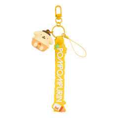 Japan Sanrio 3D Mascot Hand Strap - Pompompurin