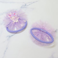 Japan Sanrio Glitter Lace Hair Tie Set - Kuromi & Baku Cherry - 2