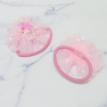 Japan Sanrio Glitter Lace Hair Tie Set - My Melody : Cherry - 2