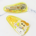 Japan Crayon Shin-chan Sequins Hair Clip Set - Shinnosuke Nohara & Sister Glitter Star Yellow - 2