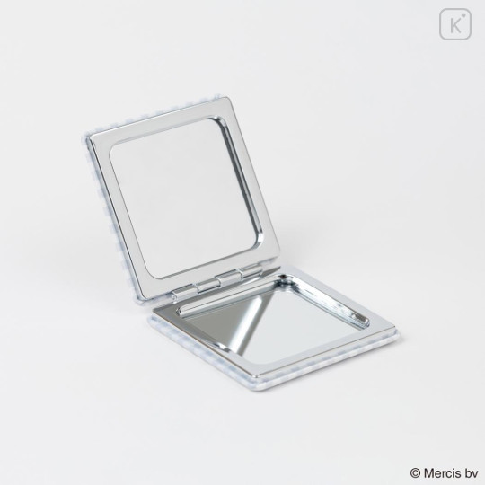 Japan Miffy 2-sided Compact Mirror - Miffy : Plaid - 3