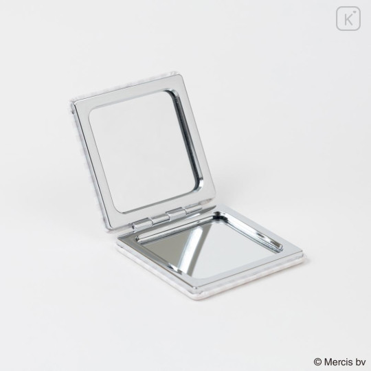 Japan Miffy 2-sided Compact Mirror - Boris : Plaid - 3