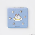Japan Miffy 2-sided Compact Mirror - Miffy : Blue Flower Dress - 2