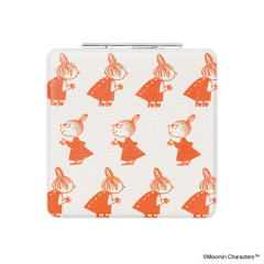 Japan Moomin 2-sided Compact Mirror - Little My : Beige Repeat