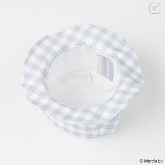 Japan Miffy Miniature Keychain - Boris : Hat Plaid - 2