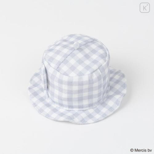 Japan Miffy Miniature Keychain - Boris : Hat Plaid - 4