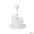 Japan Miffy Miniature Keychain - Miffy : Hat Plaid - 1