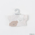 Japan Miffy Miniature Keychain - Boris & Miffy : T-shirt Plaid B - 4
