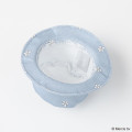 Japan Miffy Miniature Keychain - Miffy : Hat Blue Flower - 2